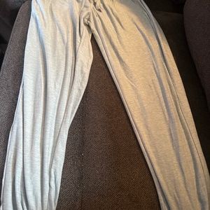 Dusty blue sweat pants